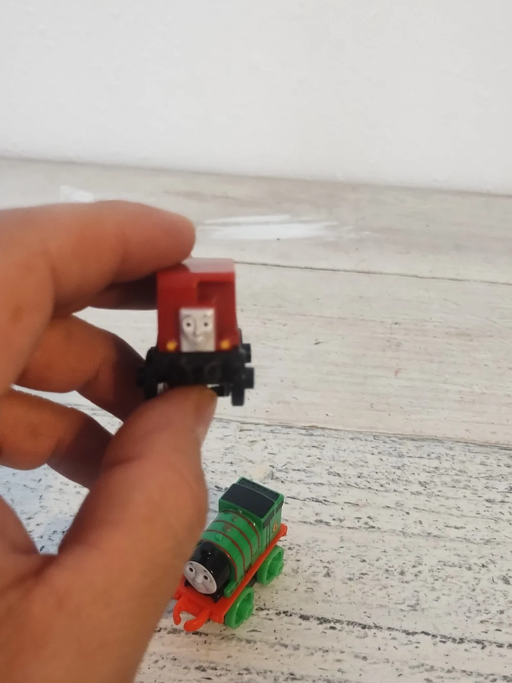 Thomas & Friends Minis Classic Percy Bertie & Friend Harold the Helicopte Mattel